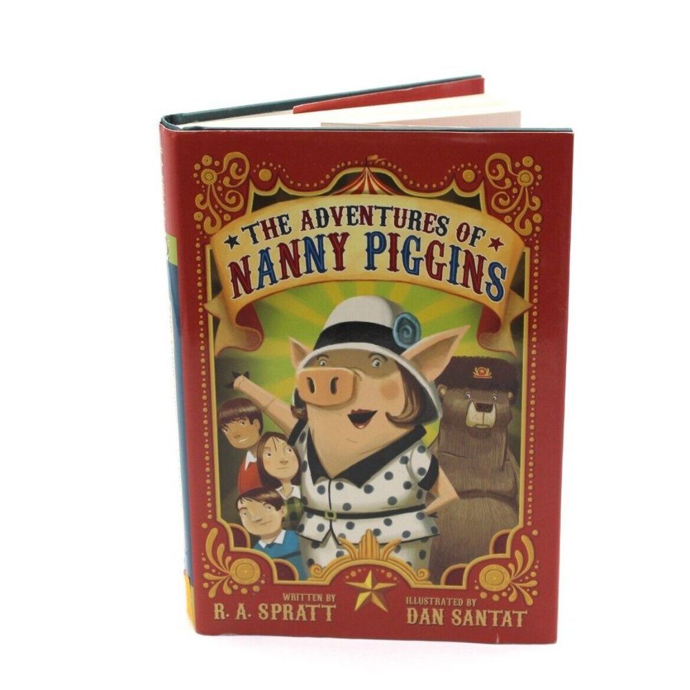 The Adventures of Nanny Piggins By R.A Spratt Hardcover W/ Dust Jacket L B NEW